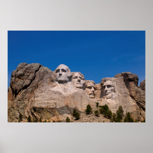 South Dakota, Keystone, Mount Rushmore Poster (Voorkant)
