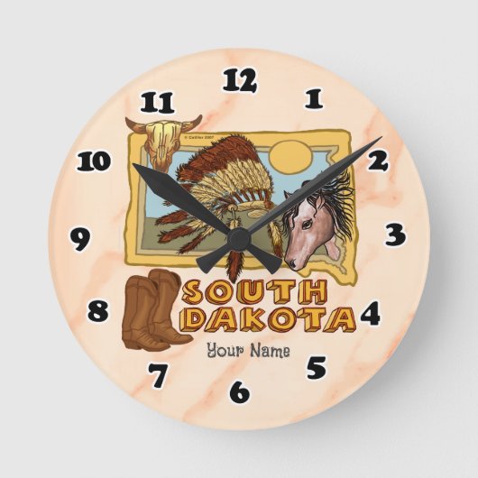 South Dakota klok (Voorkant)