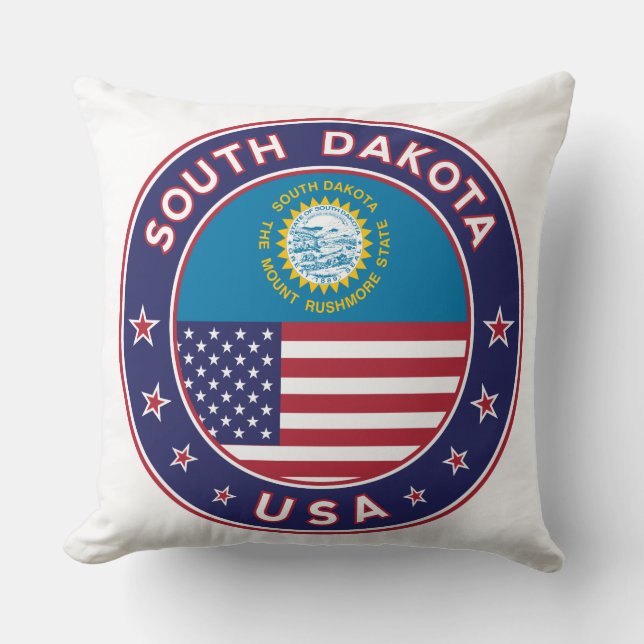 South Dakota Kussen (Voorkant)