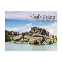 South Dakota Lake Sylvan Briefkaart