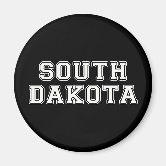 South Dakota Magneet (Voorkant)