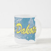 South Dakota Matglas Koffiemok (Voorkant rechts)