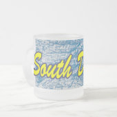 South Dakota Matglas Koffiemok (Voorkant links)