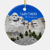South Dakota Mount Rushmore Keramisch Ornament (Voorkant)