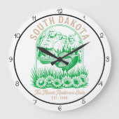 South Dakota Mount Rushmore State Pheasant Grote Klok (Voorkant)