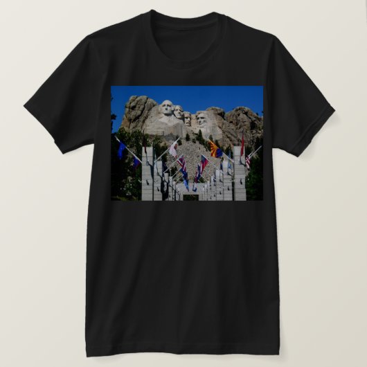 South Dakota Mount Rushmore T-shirt (Design voorkant)