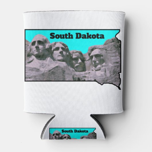 South Dakota Mt Rushmore Blikjeskoeler (Voorkant)