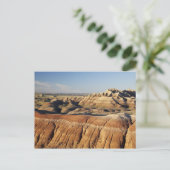 South Dakota, nationaal park Badlands, Badlands Briefkaart (Staand voorkant)