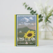  South Dakota National Park Travel Briefkaart (Staand voorkant)