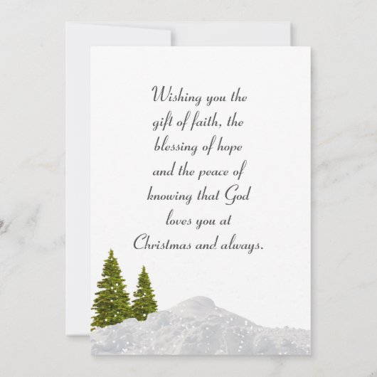 South Dakota Pheasant-kerstvlakte Kaart (Achterkant)