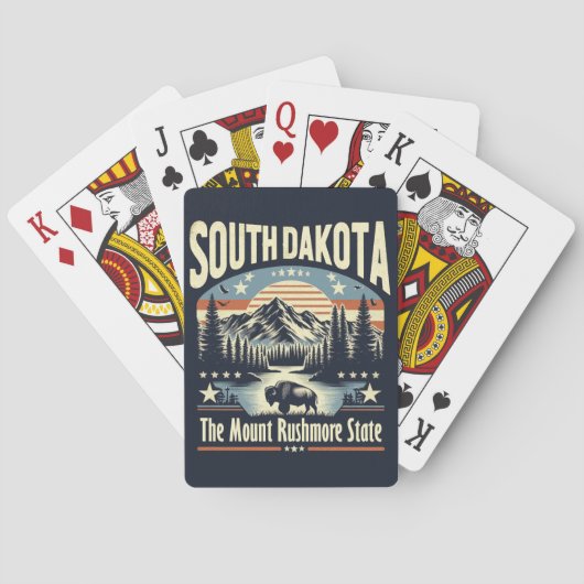 South Dakota Pokerkaarten (Achterkant)