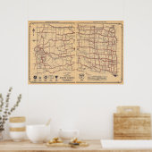 South Dakota Poster (Keuken)