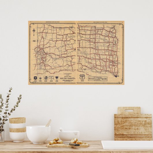 South Dakota Poster (Keuken)