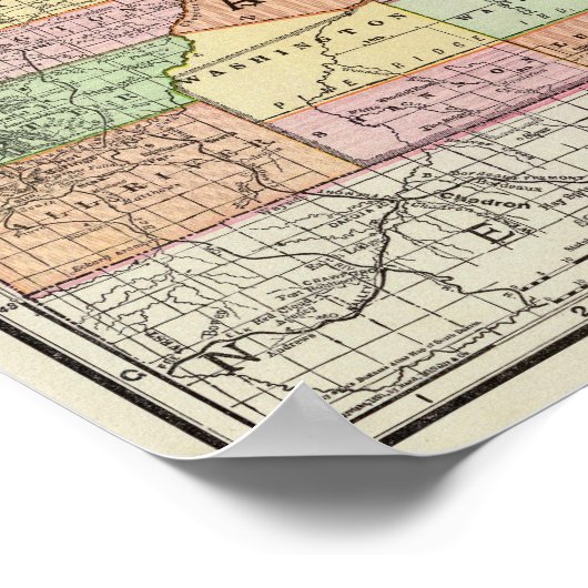 South Dakota Poster (Hoek)