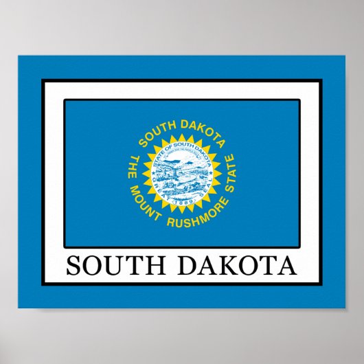 South Dakota Poster (Voorkant)
