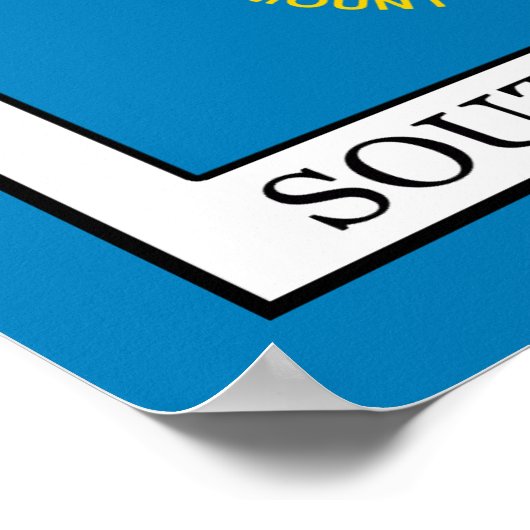 South Dakota Poster (Hoek)