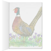 South Dakota Ring Necked Pheasant Blank (Binnen (Rechts))