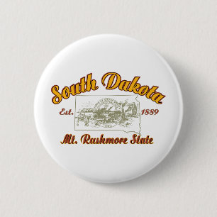 South Dakota Ronde Button 5,7 Cm