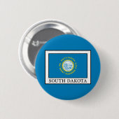 South Dakota Ronde Button 5,7 Cm (Voorkant /achterkant)