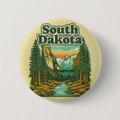 South Dakota Ronde Button 5,7 Cm (Voorkant)