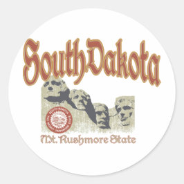South Dakota Ronde Sticker