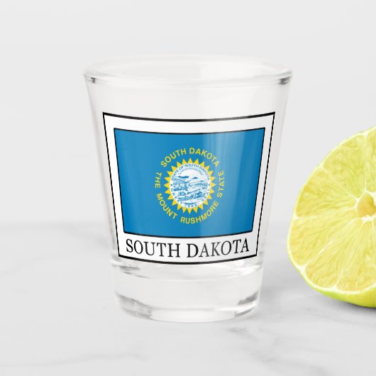 South Dakota Shot Glas (Voorkant)