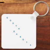 South Dakota Sleutelhanger (Achterkant)