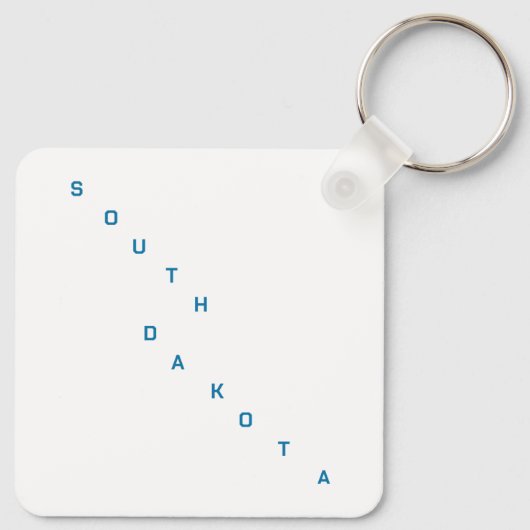South Dakota Sleutelhanger (Achterkant)