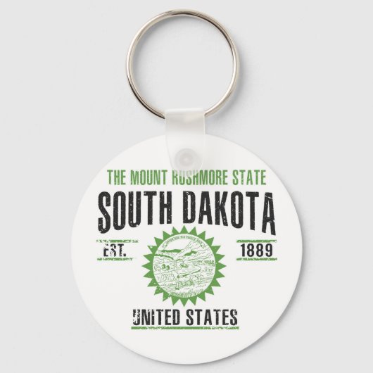 South Dakota Sleutelhanger (Voorkant)