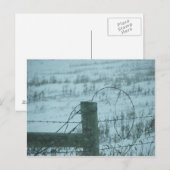 South Dakota Snowstorm Briefkaart (Voorkant / Achterkant)