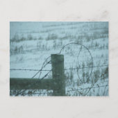 South Dakota Snowstorm Briefkaart (Voorkant)