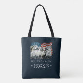 South Dakota Souvenir Gifts Mt. Rushmore Tote Bag (Achterkant)