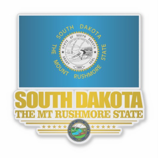 South Dakota (SP) Sticker (Voorkant)