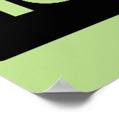 South Dakota startpunt weg van het staatsteken voo Poster (Hoek)