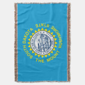 South Dakota State Flag Design Decor Deken (Voorkant Verticaal)