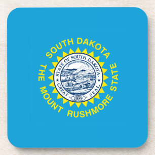South Dakota State Flag Design Decor Onderzetter