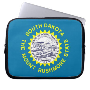 South Dakota State Flag laptophoes Laptop Sleeve