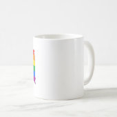 South Dakota State Pride LGBTQ Progress Pride Koffiemok (Voorkant rechts)