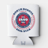 South Dakota State Pride Monogram Koeler (Achterkant)