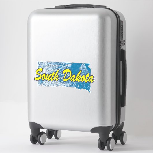 South Dakota Sticker (Koffer)