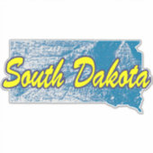 South Dakota Sticker (Voorkant)