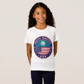 South Dakota T-shirt (Voorkant volledig)