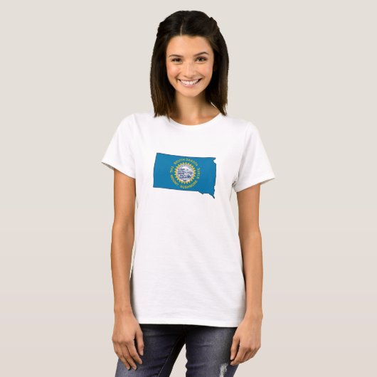 South Dakota T-shirt (Voorkant volledig)