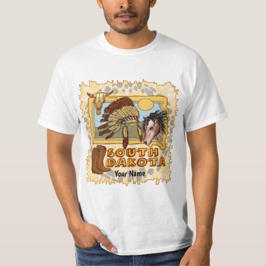 South Dakota T-shirt (Voorkant)