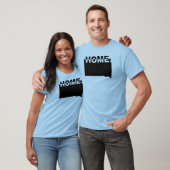 South Dakota Thuis Weg Van State T-Shirt Tees (Unisex)