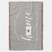 South Dakota Thuisstaat Persoonlijk Deken (Voorkant Verticaal)