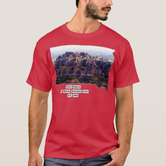 South Dakota USA 4 T-shirt