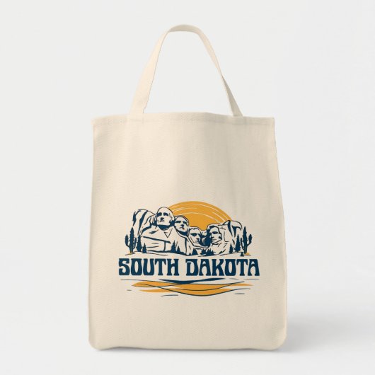 South Dakota Verenigde Staten Tote Bag (Voorkant)