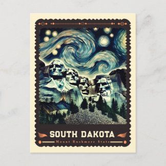South Dakota | Vincent van Gogh geïnspireerd Briefkaart