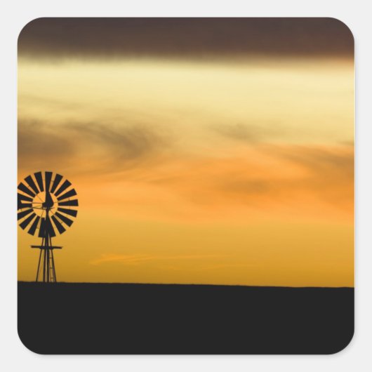 South Dakota, VS. Vierkante Sticker (Voorkant)